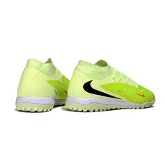 Chuteira Society TF Nike Phantom 6 DF Elite Branco e Dark Pack Vermelho