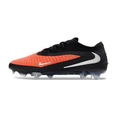 Chuteira Campo FG Nike Phantom 6 Elite Preto e Laranja