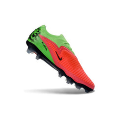 Chuteira Campo FG Nike Phantom 6 Elite Pack Verde e Laranja Infantil