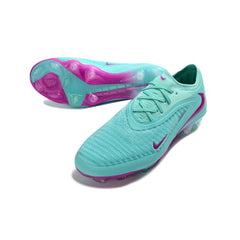 Chuteira Campo FG Nike Phantom 6 Elite Azul Claro e Roxo