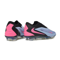 Chuteira Campo FG Nike Phantom 6 Elite Ligth Azul, Preto e Rosa