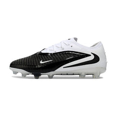 Chuteira Campo Sintético AG Nike Phantom 6 Elite Branco e Preto