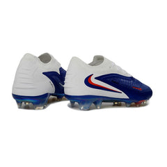 Chuteira Campo FG Nike Phantom 6 Elite Branca e Azul