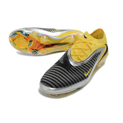 Chuteira Campo FG Nike Phantom 6 Elite Amarelo, Cinza e Prateado
