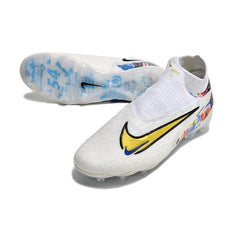Chuteira Campo FG Nike Phantom GX Elite DF Branca