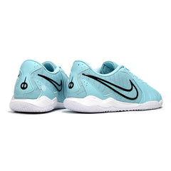 Chuteira Futsal IC Nike Tiempo 10 Legend Academy Azul-Clara Indoor