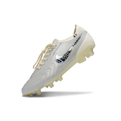 Chuteira Campo FG Nike Tiempo 10 Legend Elite Pack Branco Luxe