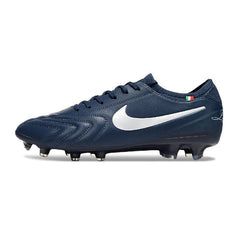 Chuteira Campo FG Nike Tiempo 10 Legend Luxe Elite Azul Italy Pack