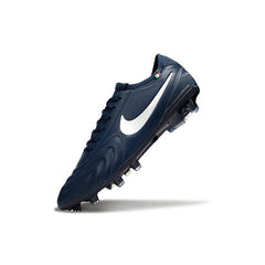 Chuteira Campo FG Nike Tiempo 10 Legend Luxe Elite Azul Italy Pack