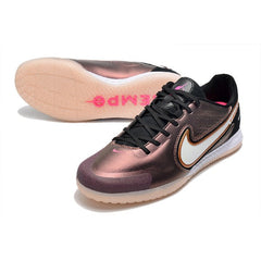 Chuteira Futsal IC Nike Tiempo Legend 9 Elite Pack Generation Preta e Branca