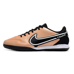 Chuteira Futsal IC Nike Tiempo Legend 9 Elite Dourada