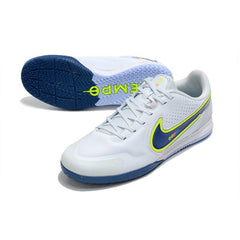 Chuteira Futsal IC Nike Tiempo Legend 9 Elite Progressive Pack Preta e Amarela