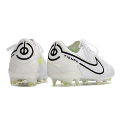 Chuteira Campo FG Nike Tiempo Legend 9 Elite Branca e Preta