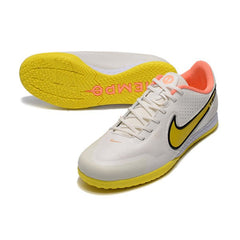 Chuteira Futsal IC Nike Tiempo Legend 9 Elite Branca