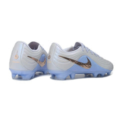 Chuteira Campo FG Nike Tiempo Maestro Elite Branco e Light Azul