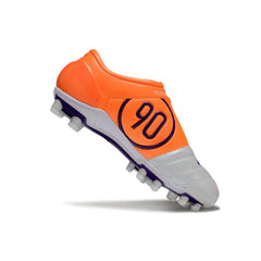 Chuteira Campo FG Nike Total 90 III Cinza e Laranja