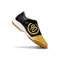 Chuteira Society TF Nike Total 90 III Dourada e Preta