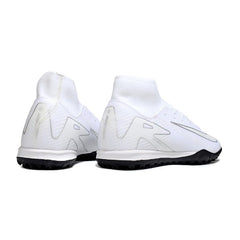 Chuteira Society TF Nike Zoom Mercurial Superfly 10 Academy Branca