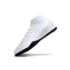 Chuteira Society TF Nike Zoom Mercurial Superfly 10 Academy Branca