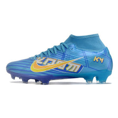 Chuteira Campo FG Nike Zoom Mercurial Superfly 9 Academy Pack Comic Preta e Vermelha