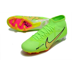Chuteira Campo FG Nike Zoom Mercurial Superfly 9 Academy Verde