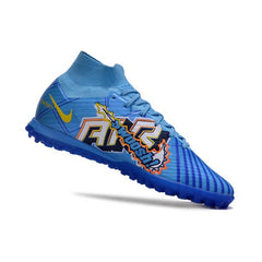 Chuteira Society TF Nike Zoom Mercurial Superfly 9 Elite Pack Mbappe Comic