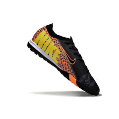 Chuteira Society TF Nike Zoom Mercurial Vapor 16 Elite Preta e Laranja
