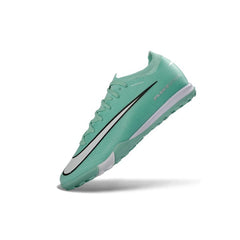 Chuteira Society TF Nike Zoom Mercurial Vapor 16 Elite Verde e Branca