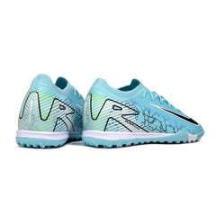 Chuteira Society TF Nike Zoom Mercurial Vapor 16 Elite Azul-Clara